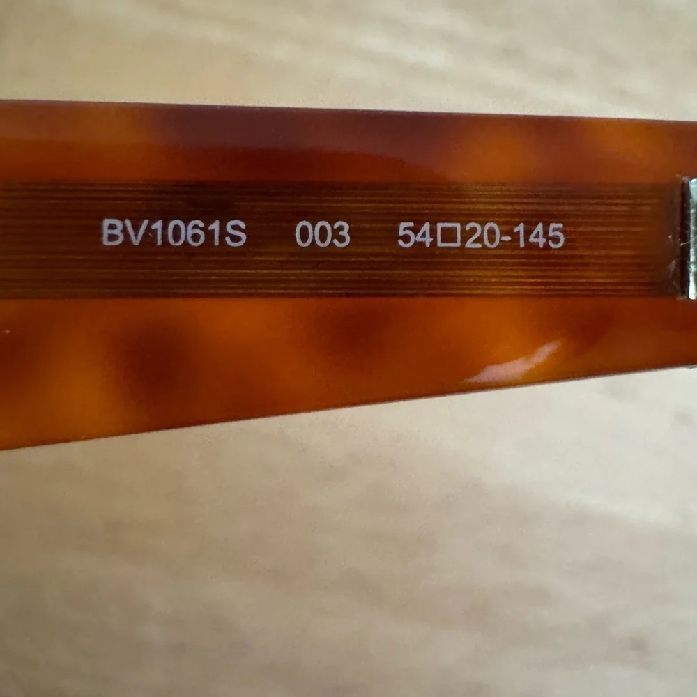 Bottega Veneta Brown Rectangular Sunglasses